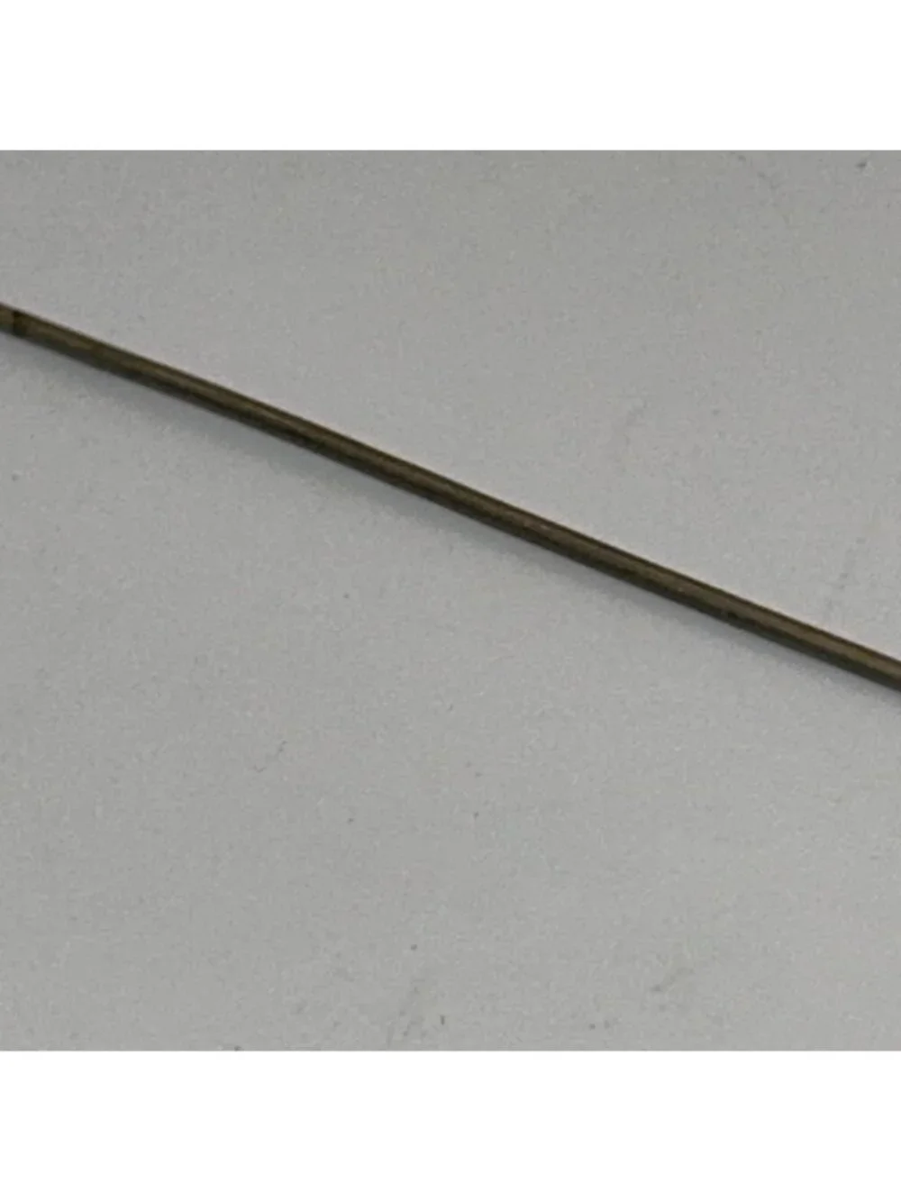 Antique Gold-Tone Hat Pin Victorian Edwardian 1900s Estate Millinery 10 inch
